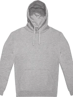 B&C ID.333 Hoodie Unisex mikina s kapucí 01.I333 sport grey