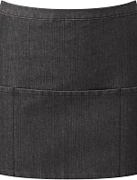 Premier PR 155 Krátká zástěra do pasu s kapsou "Colours" 39.0155 black denim