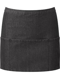 Premier PR 155 Krátká zástěra do pasu s kapsou "Colours" 39.0155 black denim