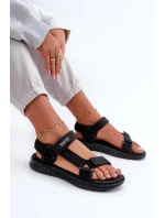 Dámské Sandály Big Star černé FF274A600 Dámské Sandály Big Star černé FF274A600