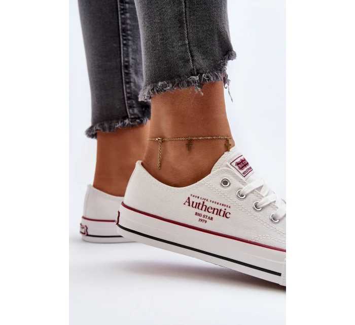 Dámské tenisky Big Star NN274235 Bílé