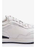 Mužské kožené tenisky BIG STAR NN174288 bílé Mužské kožené tenisky BIG STAR NN174288 bílé