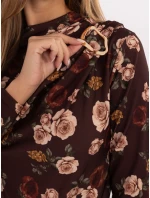 Bluzka IT BZ  ciemny brązowy model 21441238 - FPrice