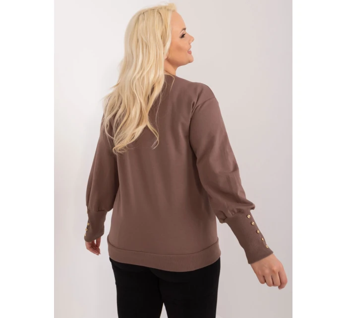 Bluzka RV BZ model 19755312 brązowy - FPrice
