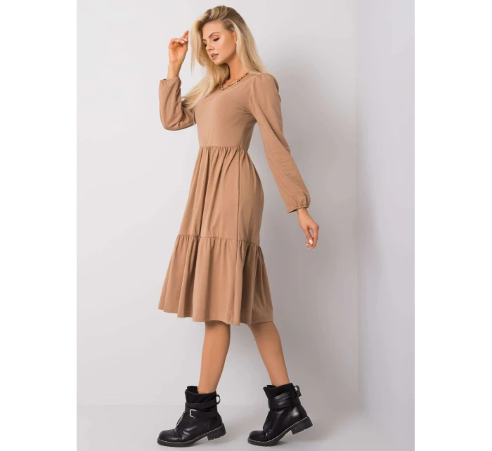 Šaty RV SK 5832.18X velbloud