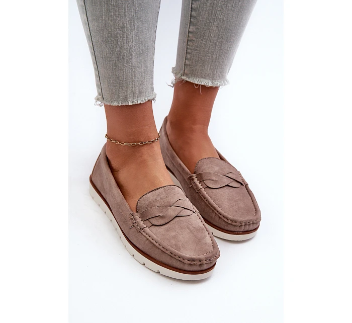 Dámské mokasíny 834280 Nestalia hnědé - Vice Versa
