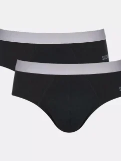sloggi men GO ABC 2.0 Brief 2P - BLACK - SLOGGI BLACK - SLOGGI