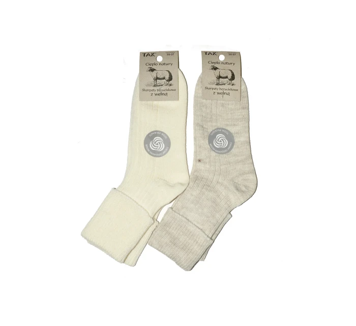 Dámské netlačící ponožky 3540 model 18783352 - Intenso Dámské netlačící ponožky 3540 model 18783352 - Intenso