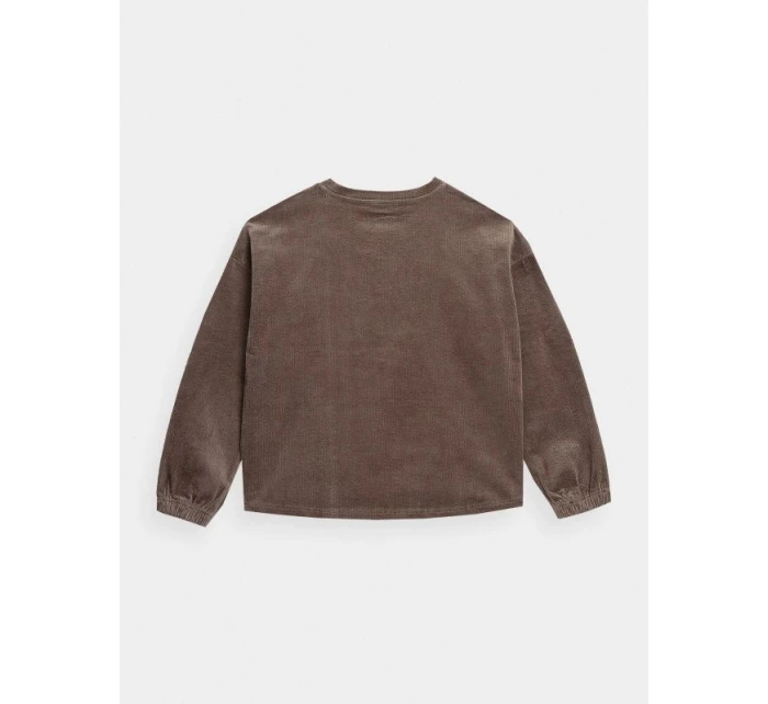 Dámská manšestrová mikina s kapucí OUTHORN OTHAW22TSWSF076-80S