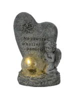 FIGURKA ANDĚLA NÁHROBNÍ SVÍČKA VEDENÁ NAVŽDY V NAŠÍ PAMĚTI FIGURKA ANDĚLA NÁHROBNÍ SVÍČKA VEDENÁ NAVŽDY V NAŠÍ PAMĚTI