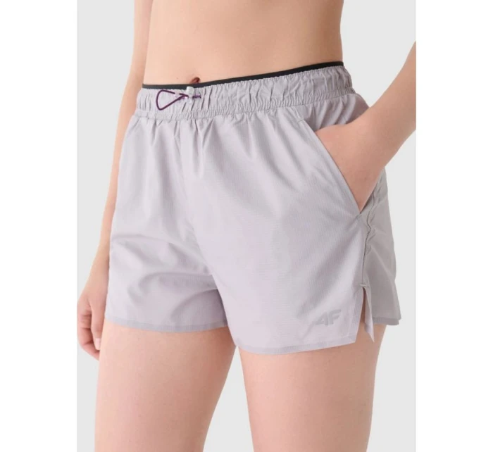 Dámské rychleschnoucí běžecké šortky model 21907330 dámské - 4F Dámské rychleschnoucí běžecké šortky model 21907330 dámské - 4F