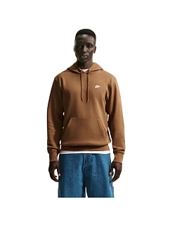 Pánská mikina Nike Club BB hnědá FN3859 270