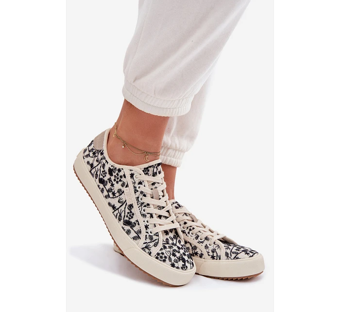 Dámské Tenisky Světle Béžové Big Star model 22042794 - Big Star Shoes