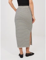 Sukně D12127M50254A světle béžová