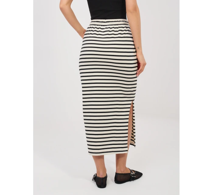 Sukně D12127M50254A světle béžová