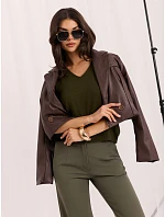 Svetr IR SW A 86432.08 khaki Svetr IR SW A 86432.08 khaki