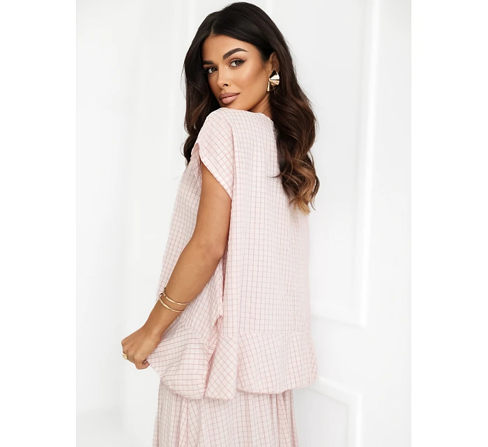 IT BZ halenka FL10332.80 světle růžová IT BZ halenka FL10332.80 světle růžová