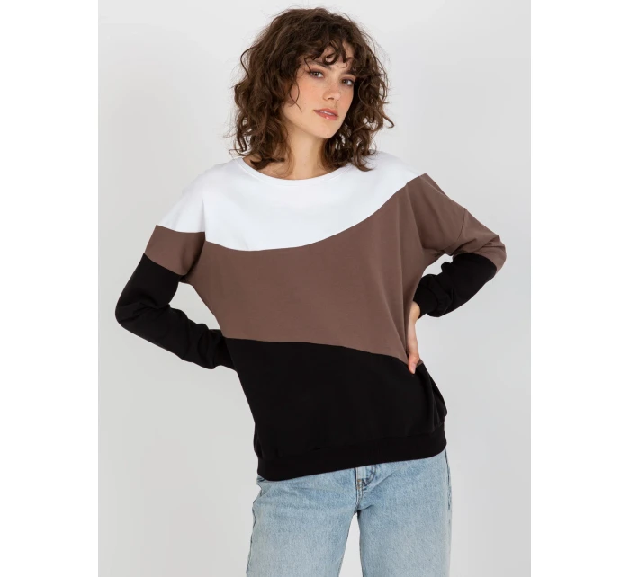 Mikina RV BL 8430.61P bílá a černá