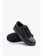 Pánské Tenisky Z Eko Kůže Big Star Hi-Poly System Černé Pánské Tenisky Z Eko Kůže Big Star Hi-Poly System Černé