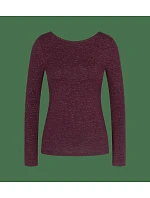 Beauty Layers Top LSL Lurex - Claret - TRIUMPH Claret - TRIUMPH