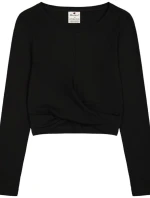 Champion Croptop W 117435 KK001 tričko s kulatým výstřihem