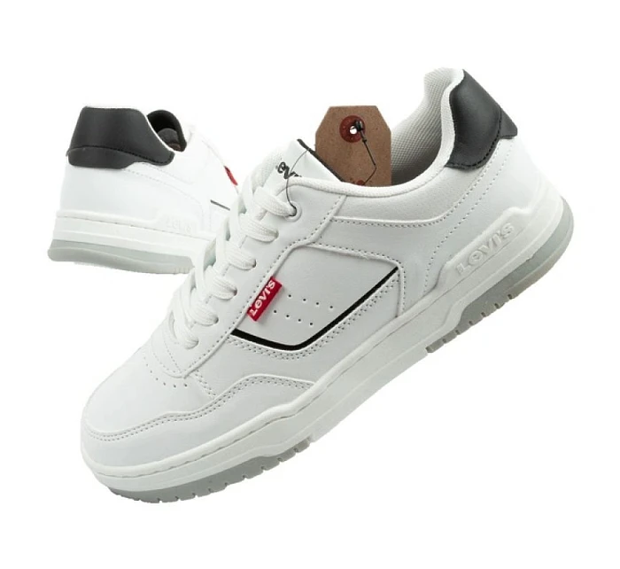 Dětská obuv Levi's sportovní John youth bílá pohodlná módní Dětská obuv Levi's sportovní John youth bílá pohodlná módní