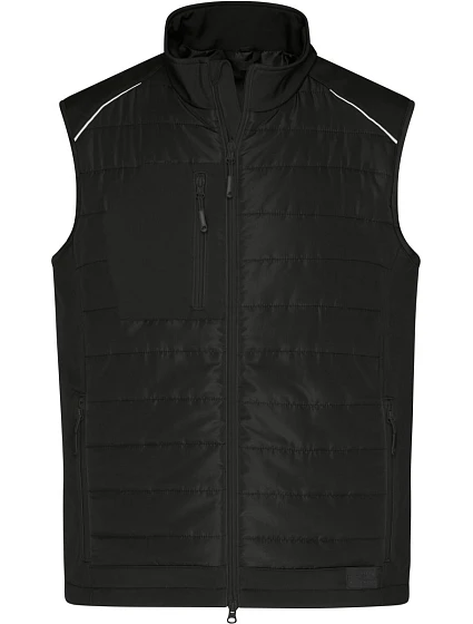 Daiber JN 1822 Pánská hybridní vesta 02.1822 black/black Daiber JN 1822 Pánská hybridní vesta 02.1822 black/black