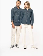 K Denim košile s dlouhým rukávem 20.K blue model 22509903 - Kariban K Denim košile s dlouhým rukávem 20.K blue model 22509903 - Kariban