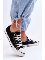Klasické nízké dámské tenisky Černá Vegas
