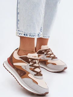 Dámské tenisky z semiše McArthur MA253W hnědé