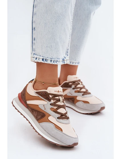 Dámské tenisky z semiše  hnědé model 22107471 - McArthur