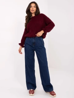 Kalhoty D80030BI62568D300 tmavě modré