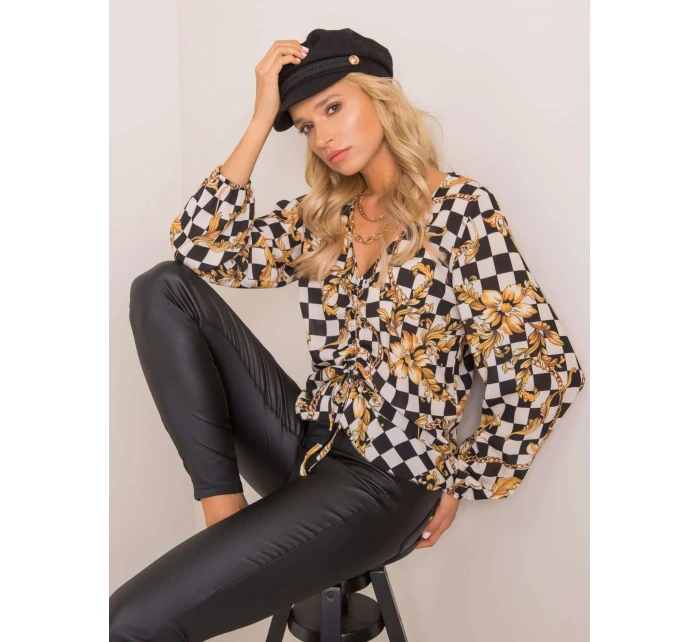 Halenka DHJ BZ 12283.94P černobílý