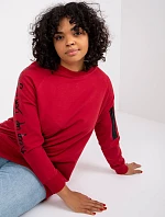 Tunika RV TU 7158.76P tmavě červená