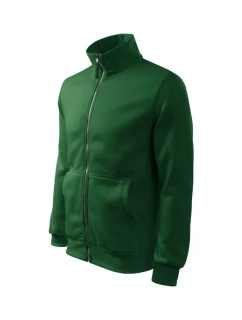 Adventure mikina pánská lahvově zelená