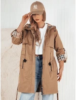 Dámská přechodná bunda parka béžová Dstreet model 21974258 - FashionStreet