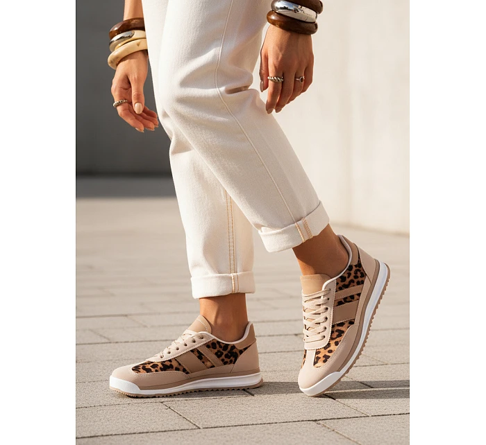 Dámské sportovní tenisky RAVIOS s leopardím vzorem FashionStreet ZY0827