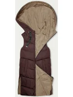 dlouhá dámská oboustranná vesta model 19576606 - S'WEST