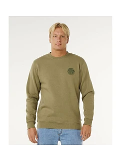Pánská mikina RIP CURL Wetsuit Icon Hood, zelená
