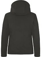 Padded Hooded Softshell Women Dámská zateplená softshellová bunda s kapucí model 22454959 dark grey - Clique Padded Hooded Softshell Women Dámská zateplená softshellová bunda s kapucí model 22454959 dark grey - Clique