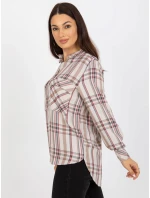 Halenka D70039Z11082A světle béžová Halenka D70039Z11082A světle béžová