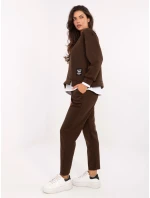 Komplet IT KMPL model 21302445 ciemny brązowy - FPrice Komplet IT KMPL model 21302445 ciemny brązowy - FPrice