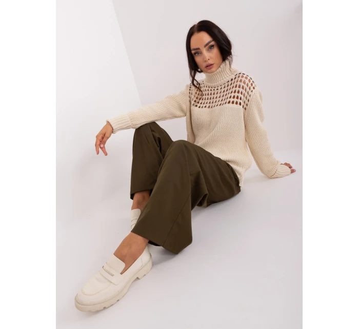 Jumper TO SW 1909.11X světle béžová