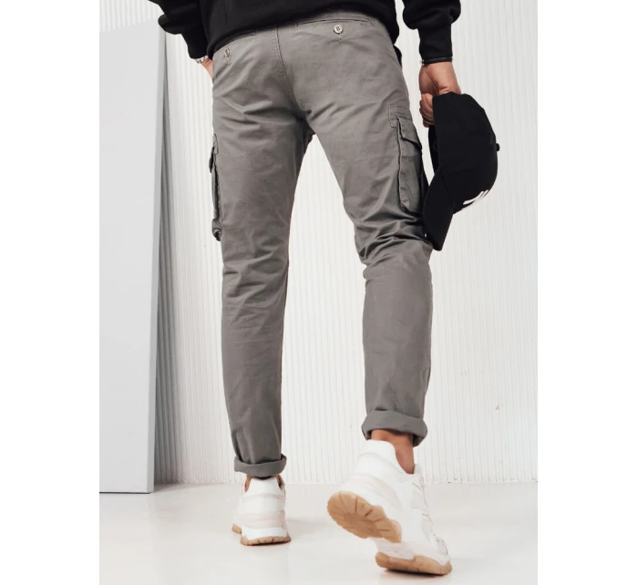 Pánské bojové kalhoty šedé FashionStreet UX4255