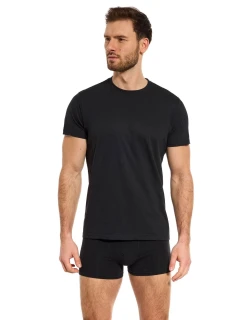 Pánské tričko 002 black - NOVITI