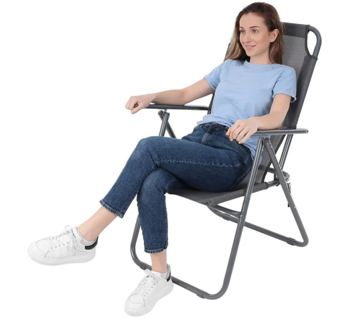 S Tmavě šedé skládací CAMP II model 21826849 - Enero S Tmavě šedé skládací CAMP II model 21826849 - Enero