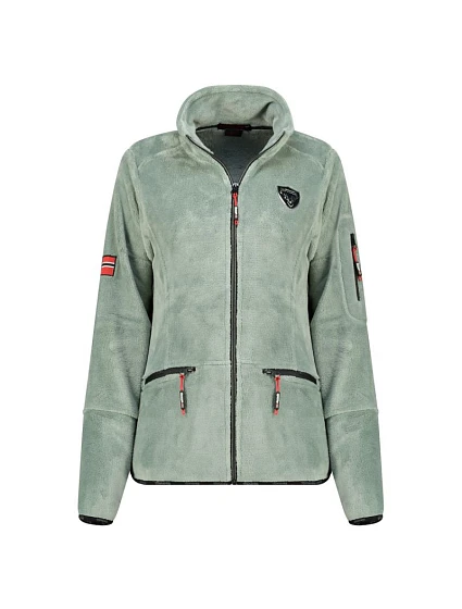 Geographical Norway Dámský fleece Tisaline Almond Green Db Lady 047-1 Almond green (WZ7987F/GN-ALMOND GREEN)