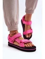 Dámské sandály model 21649061 Růžové - Lee Cooper