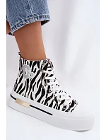 Dámské tenisky na platformě Zebra Meloria Dámské tenisky na platformě Zebra Meloria