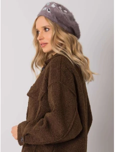 Dámská čepice BF38834 1 tmavě fialová